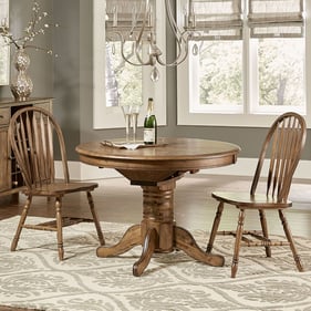 Liberty Carolina Crossing Antique Honey Oval 3pc Dining Room Set