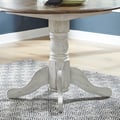 Drop Leaf Table Base- White