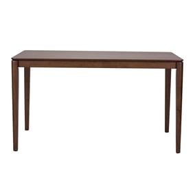 Liberty Space Savers Satin Walnut Rectangular Leg Table