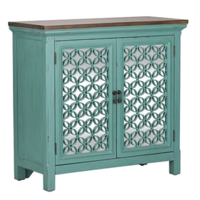 Liberty Kensington Turquoise 2 Door Accent Cabinet