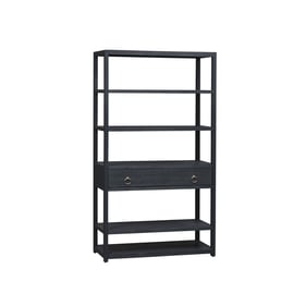 Liberty East End Wire Brushed Denim Accent Bookcase