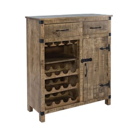 Liberty Emerson Weathered Honey Wine Accent Cabinet