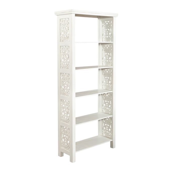 Liberty Trellis Lane Weathered White Accent Bookcase LBRT-2094-AC3001