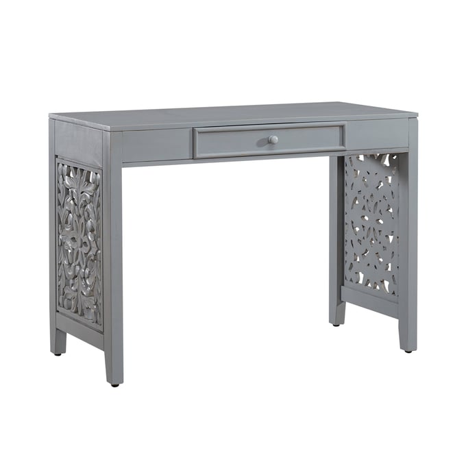 Liberty Trellis Lane Grey Accent Writing Desk LBRT-2094G-AC3000