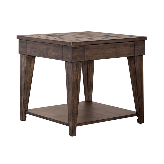 Liberty Arrowcreek Weathered Stone End Table LBRT-226-OT1020