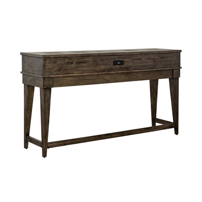 Liberty Arrowcreek Weathered Stone Console Bar Table LBRT-226-OT6537