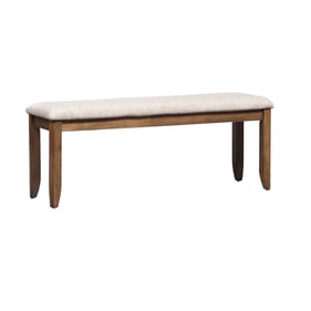 Liberty Santa Rosa Antique Honey Upholstered Dining Bench