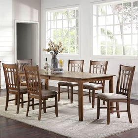 Liberty Santa Rosa Antique Honey Rectangular 7pc Dining Room Set