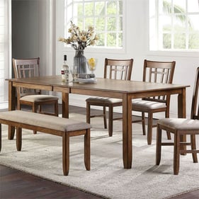 Liberty Santa Rosa Antique Honey Rectangular 6pc Dining Room Set