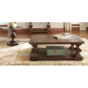 Liberty Sedona Kona Brown 3pc Coffee Table Set