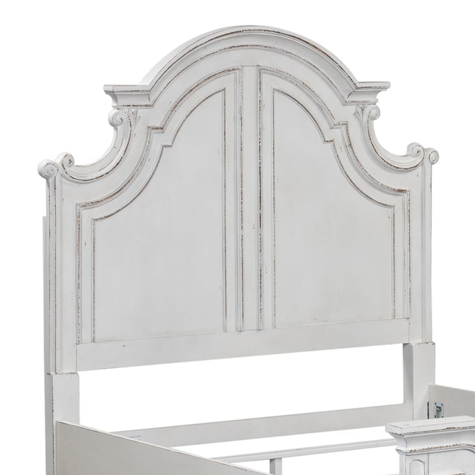 Liberty Magnolia Manor Antique White King Panel Headboard LBRT-244-BR15