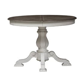 Liberty Magnolia Manor White Pedestal Table