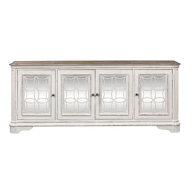 Liberty Magnolia Manor Antique White TV Console