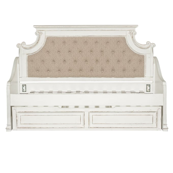 Liberty Magnolia Manor White Twin Trundle Bed LBRT-244-DAY-TTR