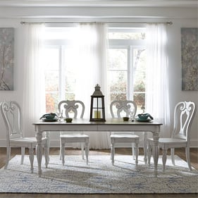 Liberty Magnolia Manor Antique White 5pc Dining Set