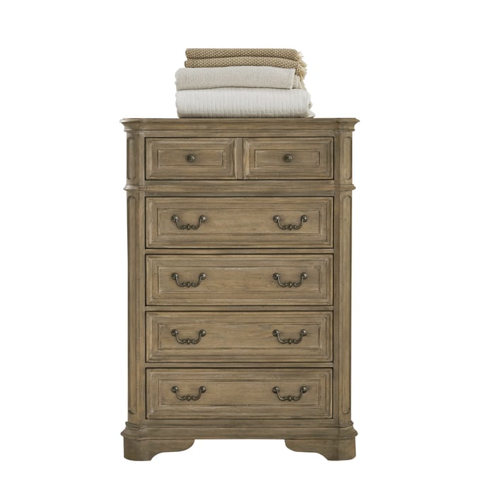 Liberty Magnolia Manor Weathered Bisque 5 Drawer Chest LBRT-244N-BR41