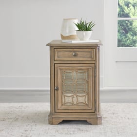 Liberty Magnolia Manor Weathered Bisque Chair Side Table