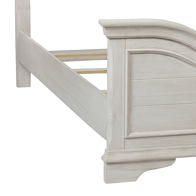 Liberty Bayside Antique White Cal King Panel Bed Rails LBRT-249-BR90C