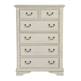 Liberty Bayside Antique White 5 Drawer Chest