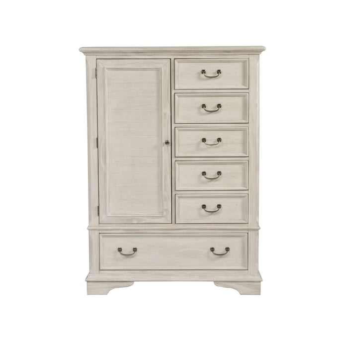 Liberty Bayside Antique White Gentlemans Chest LBRT-249-BR42