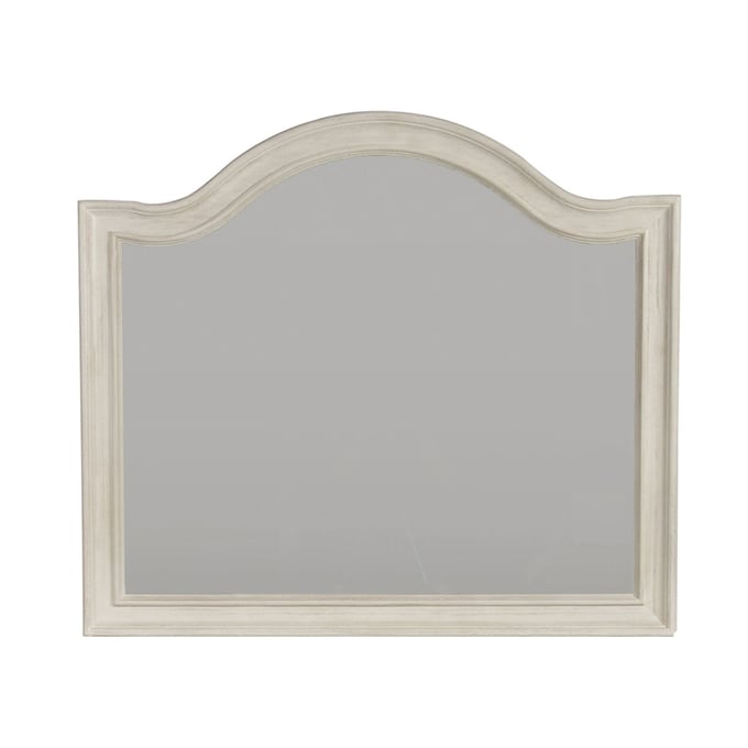 Liberty Bayside Antique White Arched Mirror LBRT-249-BR51