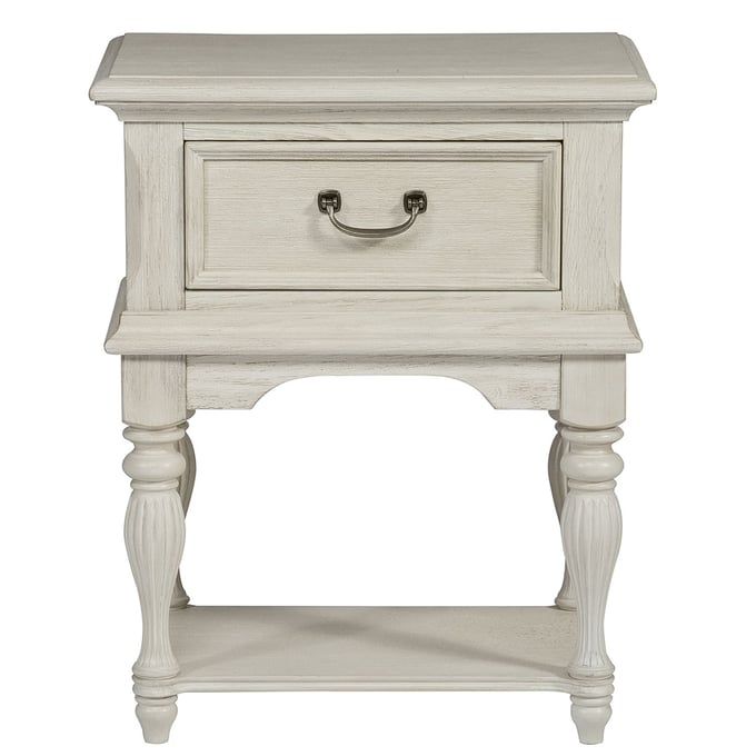 Liberty Bayside Antique White Leg Night Stand LBRT-249-BR62