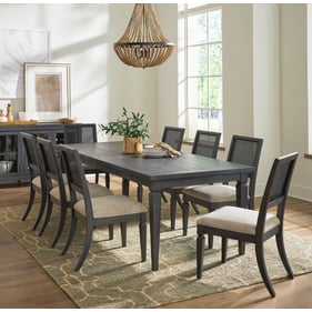 Liberty Caruso Heights Aged Whiskey 9pc Dining Room Set