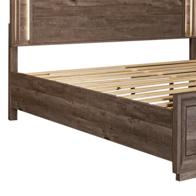 Liberty Horizons Graystone Storage Bed Rails LBRT-272-BR90RSP