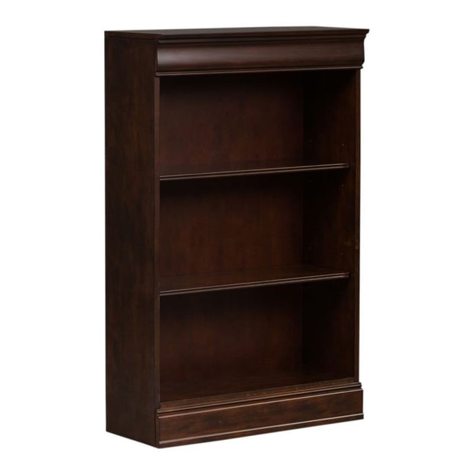 Liberty Brayton Manor Cognac Jr Executive 48 Inch Bookcase LBRT-273-HO3048-RTA