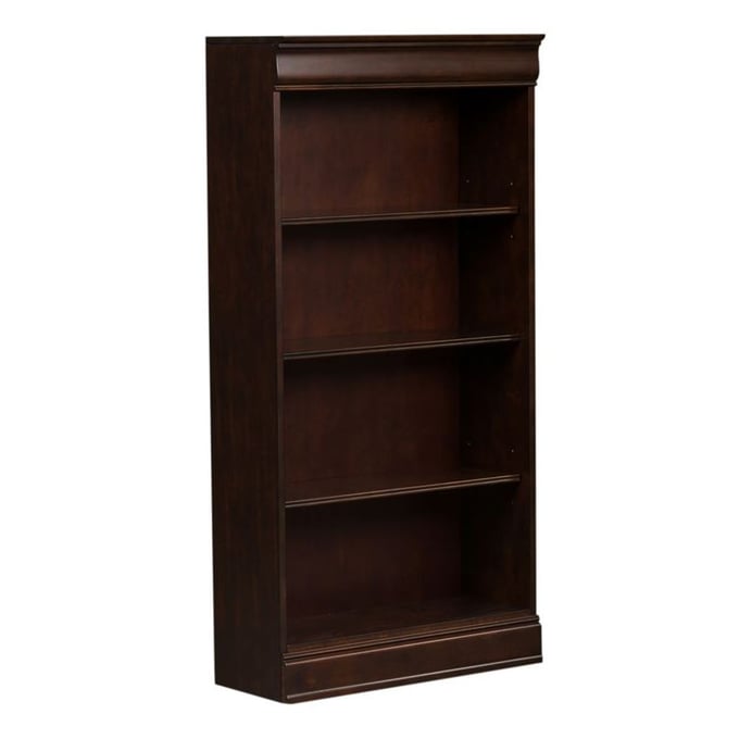 Liberty Brayton Manor Cognac Jr Executive 60 Inch Bookcase LBRT-273-HO3060-RTA