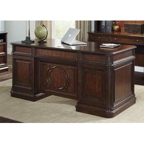 Liberty Brayton Manor Jr Cognac Desk and Chair Set