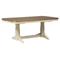 Double Pedestal Table