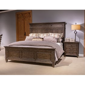 Liberty Paradise Valley Saddle Brown 2pc Bedroom Set with Queen Panel Bed