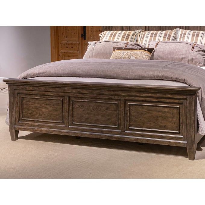 Liberty Paradise Valley Saddle Brown Queen Panel Footboard LBRT-297-BR14