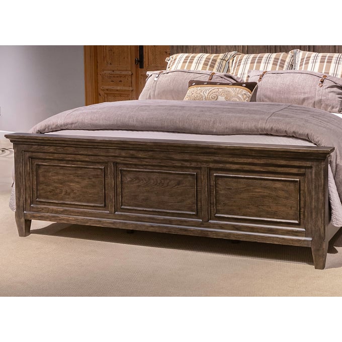 Liberty Paradise Valley Saddle Brown King Panel Footboard LBRT-297-BR16