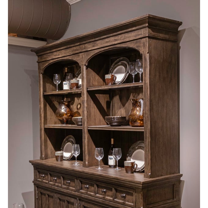 Liberty Paradise Valley Saddle Brown Hutch LBRT-297-CH6848