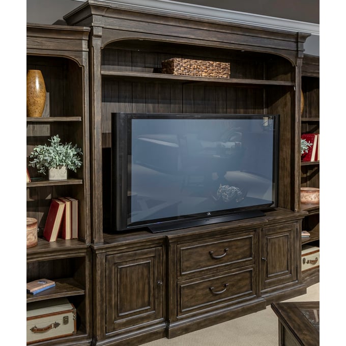 Liberty Paradise Valley Saddle Brown Entertainment Center LBRT-297-ENT-ENC