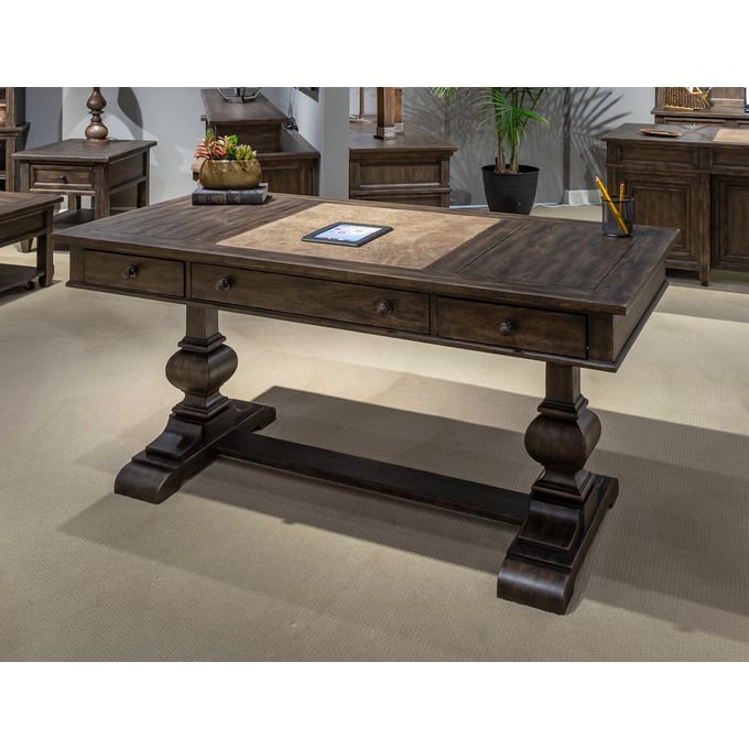 Liberty Paradise Valley Saddle Brown Writing Desk LBRT-297-HO107