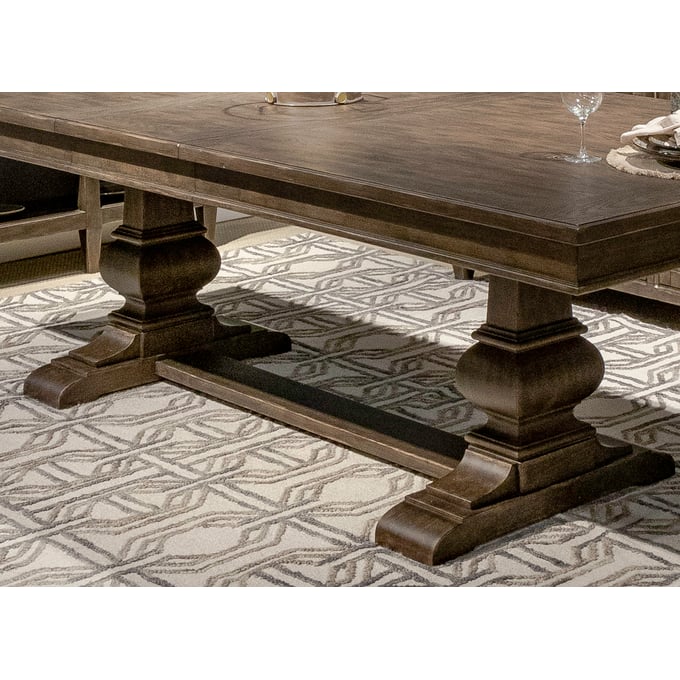 Liberty Paradise Valley Saddle Brown Trestle Table Base LBRT-297-P4202