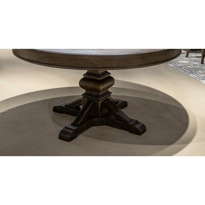 Liberty Paradise Valley Saddle Brown Round Pedestal Table Base LBRT-297-P6072