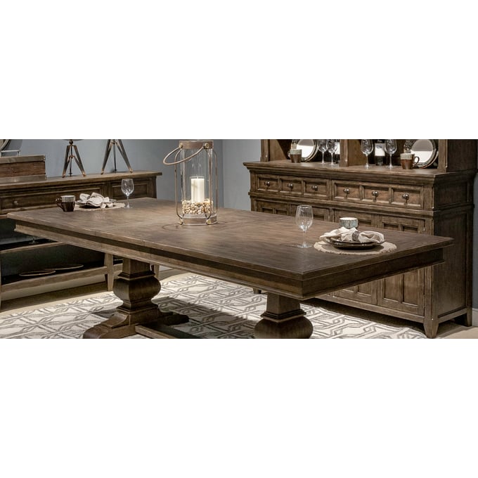 Liberty Paradise Valley Saddle Brown Trestle Table Top LBRT-297-T4202