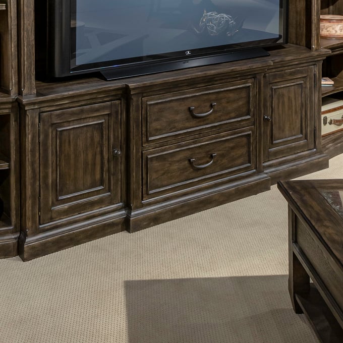 Liberty Paradise Valley Saddle Brown 78 Inch Entertainment Console LBRT-297-TV78