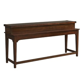 Liberty Aspen Skies Russet Brown Console Bar Table