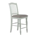 Slat Back Counter Chair (RTA) (Set of 2)