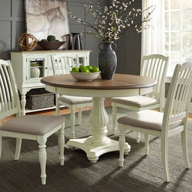 Liberty Cumberland Creek Nutmeg Buttermilk Round 5pc Dining Room Set