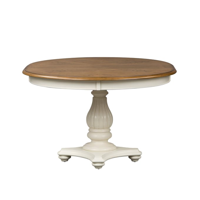 Liberty Cumberland Creek Nutmeg Buttermilk Pedestal Table Top LBRT-334-T4860