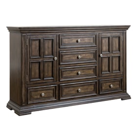 Liberty Big Valley Brownstone Dresser And Mirror