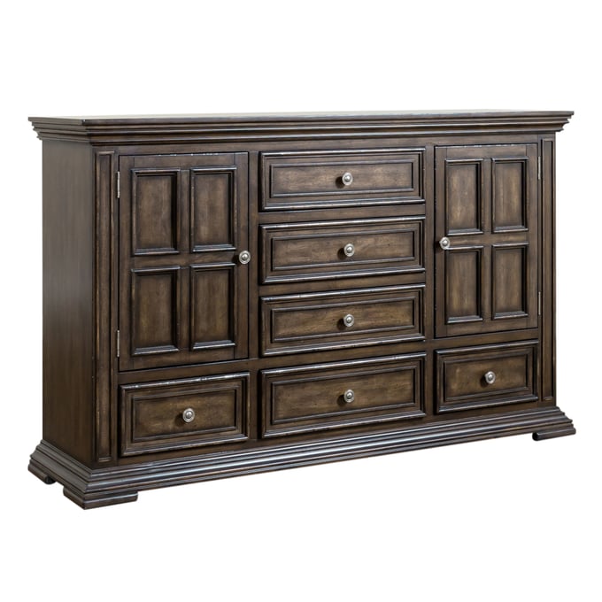 Liberty Big Valley Brownstone 2 Doors 6 Drawers Dresser LBRT-361-BR31