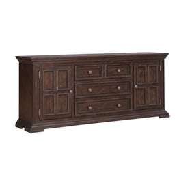 Liberty Big Valley Brownstone 76 Inch TV Console