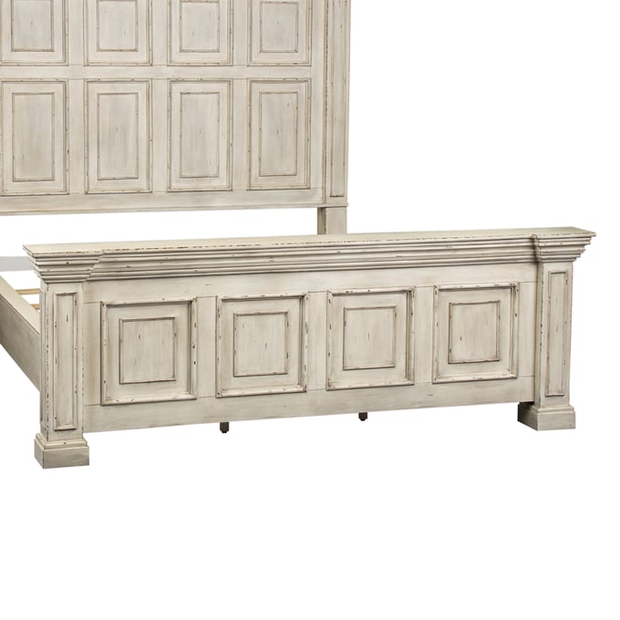 Liberty Big Valley Whitestone King Mansion Footboard LBRT-361W-BR16